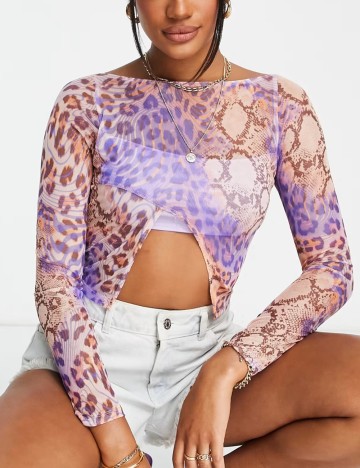 Top ASOS, mix culori