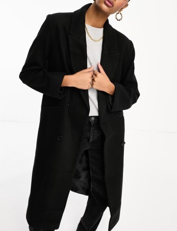 Palton ASOS, negru