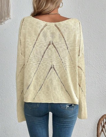 Bluză Shein VCAY, bej