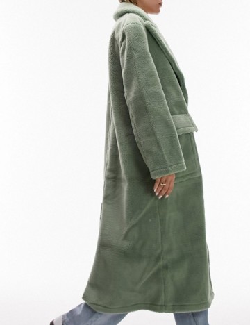 Palton Topshop, verde