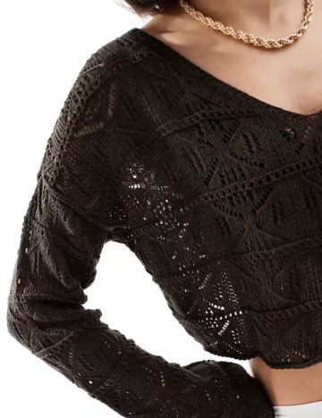 Bluză Miss Selfridge, maro