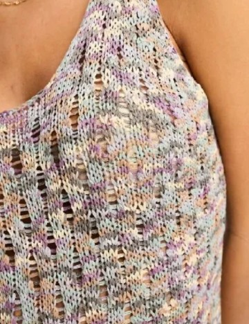 Rochie midi Pull&Bear, mix culori