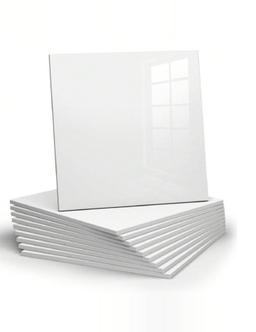 Set autocolant Shein, alb