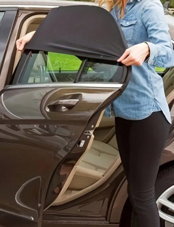 Set plase pentru mașină Shein, negru