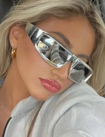 Ochelari de soare Shein, argintiu