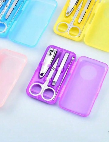 Set de îngrijire a unghiilor Shein, argintiu