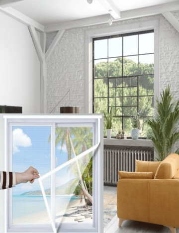 Plasă protecție &icirc;mpotriva insectelor Shein, alb