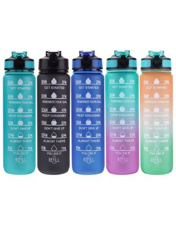 Sticlă de apă Shein, negru