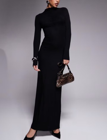 Rochie maxi ASOS, negru