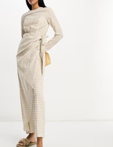 Rochie maxi ASOS, mix culori