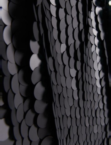 Rochie midi RESERVED, negru