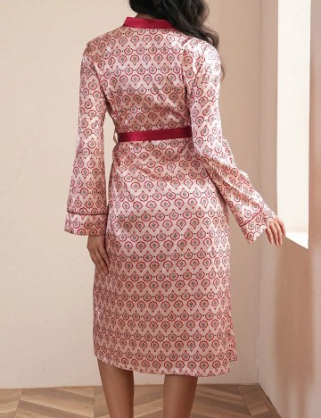 Halat de noapte Shein, roz