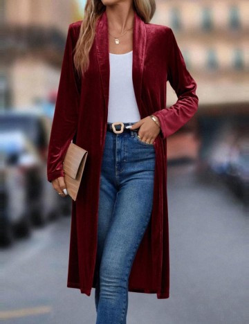 Cardigan Shein, vișiniu