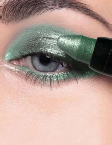 Creion de ochi cu sclipici Shein, verde