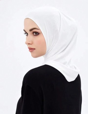 Hijab Shein, alb