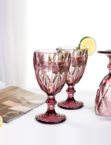 Pahar de plastic Shein, roz