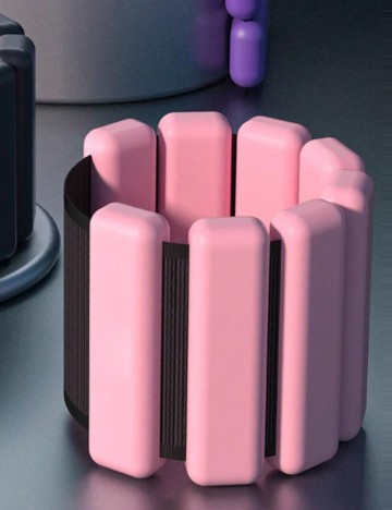 Set de greutăți pentru încheieturi și glezne Shein, roz