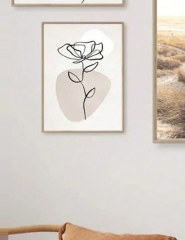 P&acirc;nză cu imprimeu Shein, alb