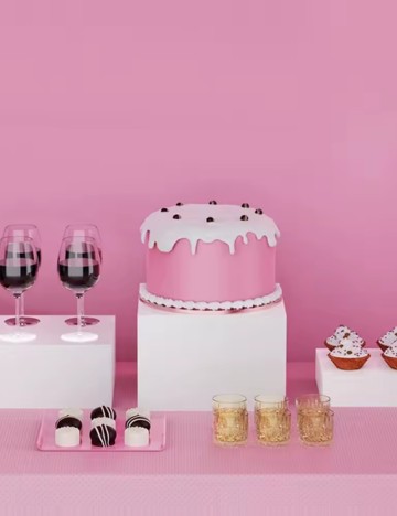 Set suporturi Shein, alb