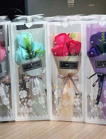 Plante artificiale Shein, roz