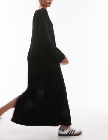 Rochie maxi Topshop, negru