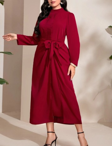 Rochie maxi Shein Curve+, roșu