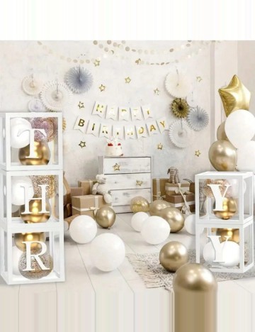 Cutie cadou Shein, transparent