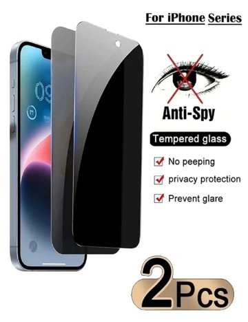 Pachet de două folii de protecție din sticlă securizată Shein, transparent