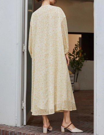 Rochie maxi Shein, galben