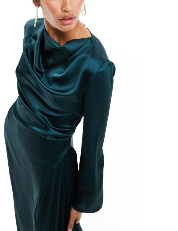 Rochie maxi ASOS, verde