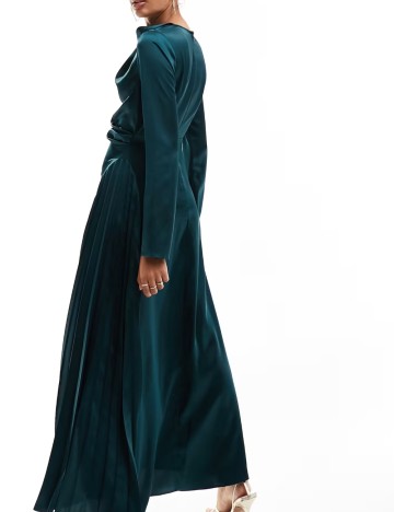 Rochie maxi ASOS, verde