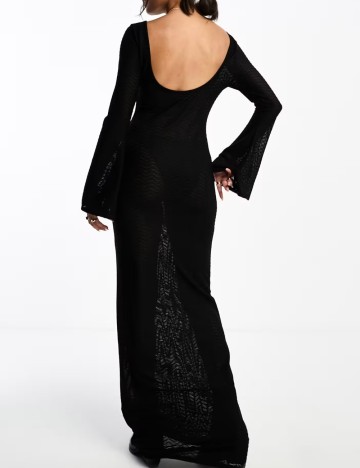 Rochie maxi ASOS, negru