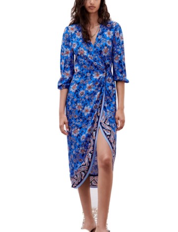 Rochie maxi Zara, albastru