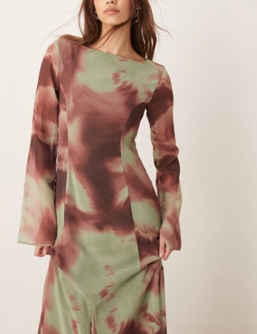 Rochie maxi ASOS, mix culori