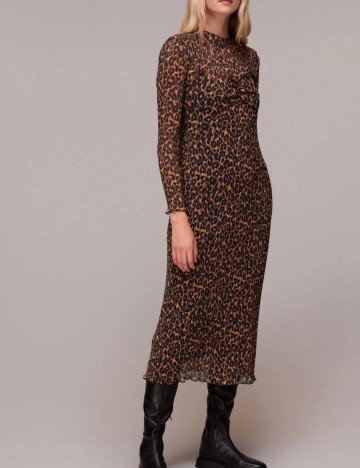 Rochie maxi Whistles, mix culori