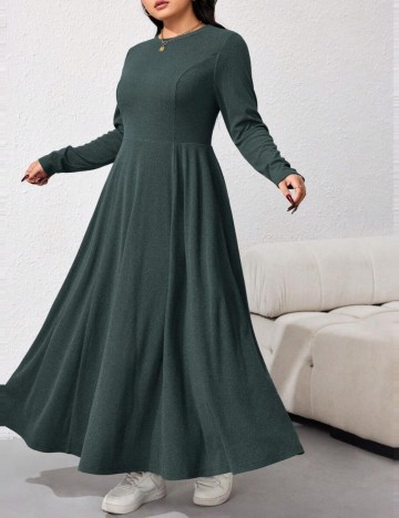 Rochie midi Shein, verde