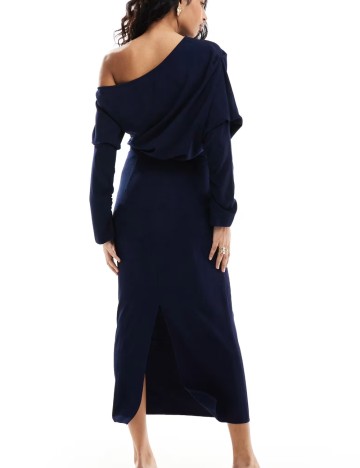 Rochie midi ASOS, albastru