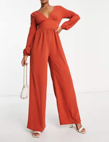 Salopetă ASOS, portocaliu