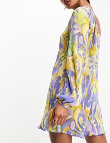 Salopetă scurtă ASOS, mix culori