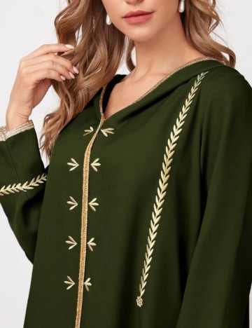 Rochie maxi Shein, kaki