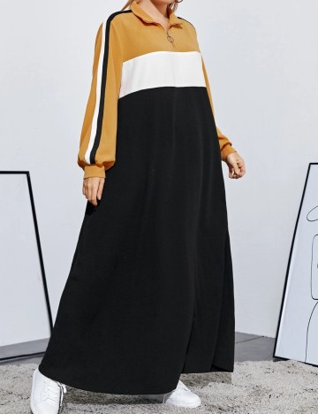 Rochie maxi Shein, mix culori