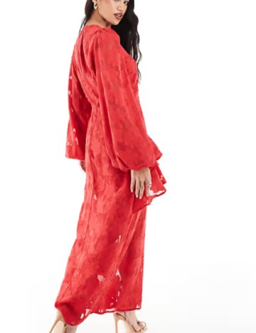 Rochie midi IN THE STYLE, roșu