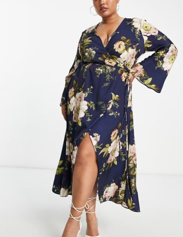 Rochie maxi ASOS, albastru