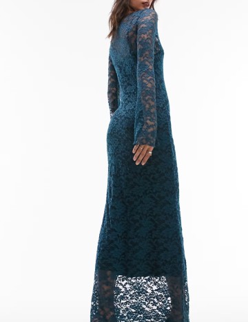 Rochie maxi Topshop, albastru