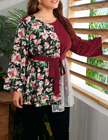 Cămașă casual Shein, mix culori