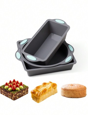 Tavă din silicon Shein, gri