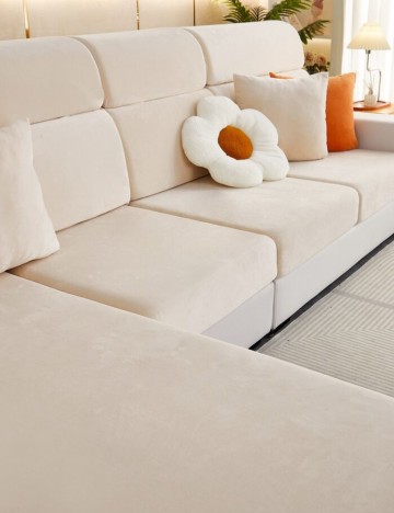 Husă de canapea Shein, crem