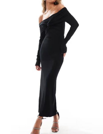 Rochie maxi ASOS, negru