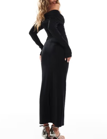 Rochie maxi ASOS, negru
