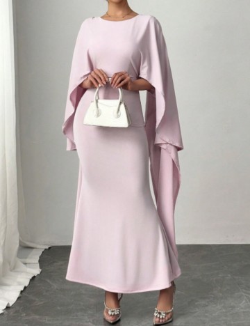 Rochie maxi Shein, roz